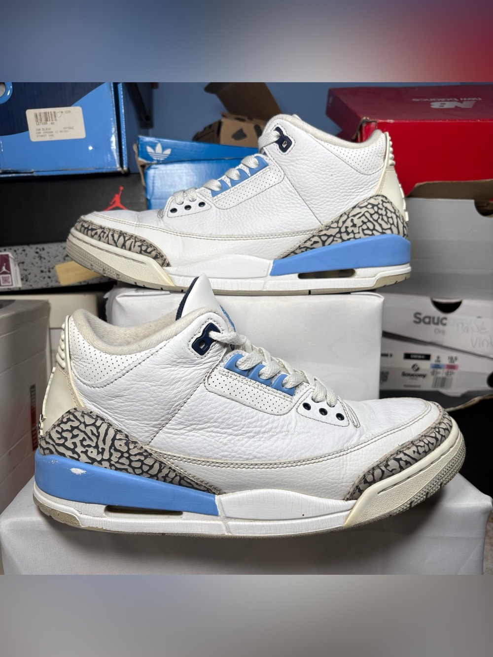 Size 9.5 - Jordan 3 UNC